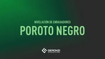 Calibración de enrasadores - Poroto negro