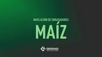 Nivelación de enrasadores - Maíz
